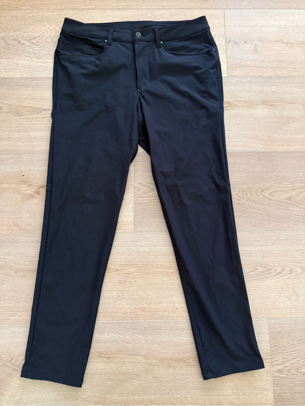 Lululemon ABC Commission Warpstreme Chino Pants Men’s 34x30 Black